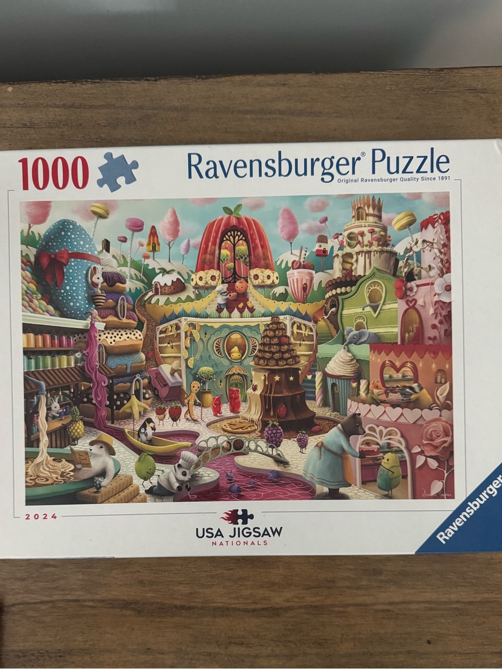Ravensburger Colorful Candyland Fantasy 1000-Piece Puzzle